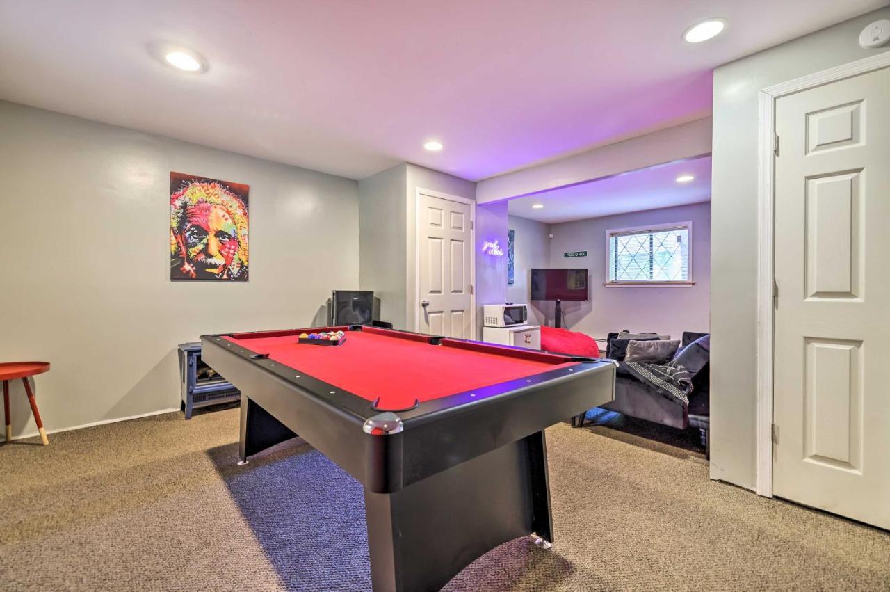Ferienhaus Getaway With Game Walk To Lake! Pocono Summit